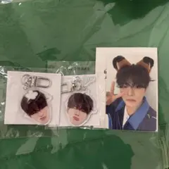 treasure ジェヒョク 顔アクキー 喜怒哀楽　トレカ　セット