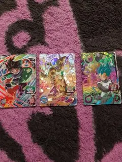 スーパードラゴンボールヒーローズカード3枚セット