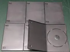 【中古】DVDトールケース 薄型スリム 1枚収納タイプ ジャケット収納可能