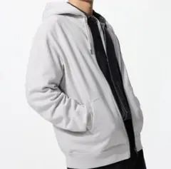 【美品XL】UNIQLO スウェットフルジップパーカー
