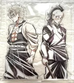 鬼滅の刃 実弥 玄弥 ufotable 柱稽古編 背景付きアクリルスタンド