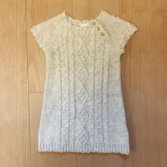 値下げ！美品◾️H&M◾️ニットワンピース、6〜9m