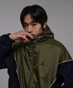 ジョーダン ブルックリン メンズ フーデッド ドラフト ジャケット　Lサイズ