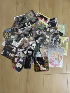 ノンジャンル　アニメグッズ 紙類 ステッカー　カード類　まとめ売り　200枚以上