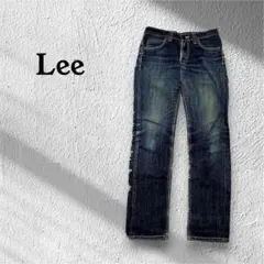 Leeダメージ加工 スリムフィット デニム