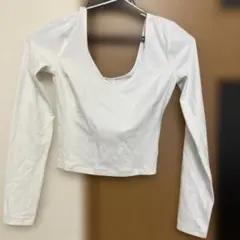 Lululemon ホワイト 長袖 ヨガウェア サイズ0