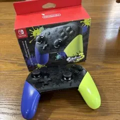 【ジャンク品】Switch コントローラー　プロコン　スプラトゥーン3モデル