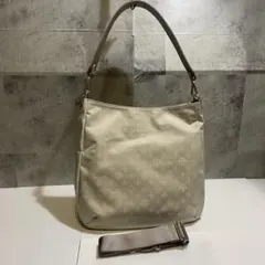 【未使用】russet　2WAYナイロンショルダーバッグ　ベージュ