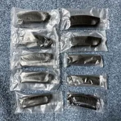 【10点セット】ホテル アメニティ ヘアブラシ 折り畳み式 ブラック