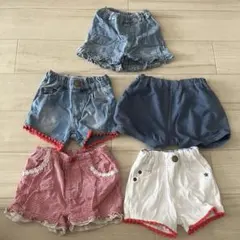 ベビー用ショートパンツセット（5点）