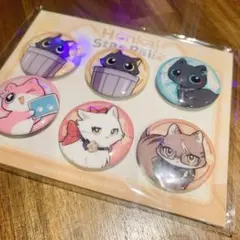 崩壊スターレイル ちび猫 ちびネコシリーズ ミ 二缶バッジ 特典　セット