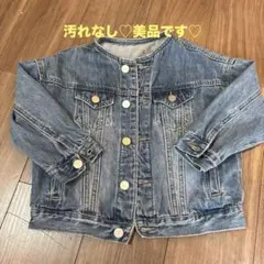 【美品】キッズGジャン デニムジャケット 春 110