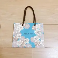PAUL & JOE 花柄 ショッパー ショップ袋