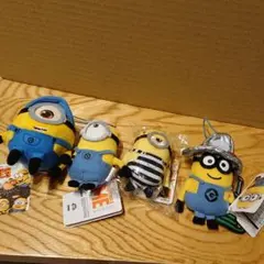 ミニオン ぬいぐるみ4点セット