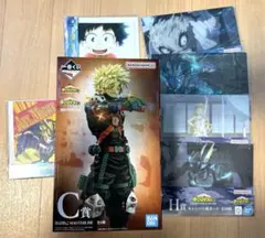 僕のヒーローアカデミア 一番くじ C賞 爆豪勝己 H賞 キャンバス風