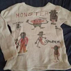 モンスターキャラクター長袖カットソー