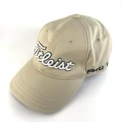 未使用品【Titleist 】キャップ PRO V1 ベージュ フリーサイズ