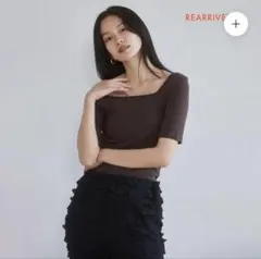 searoomlynn スムースタッチAsymmetryパッドインハーフスリーブのサムネイル