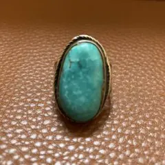 インディアンジュエリー　ナバホ族 ヴィンテージ　ターコイズリング