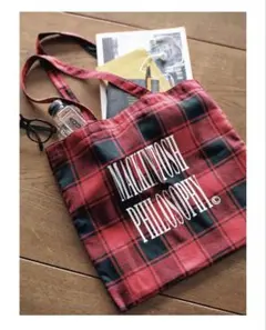 MACKINTOSH PHILOSOPHY 大人のチェック柄BIGトート
