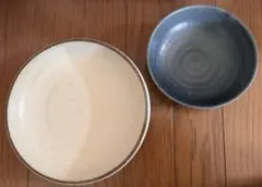 【みのる陶器 】プレート お皿　2枚セットのサムネイル