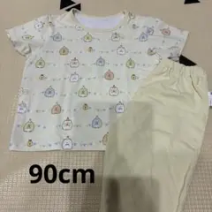 ユニクロ　すみっこぐらし　半袖パジャマ　90cm イエロー