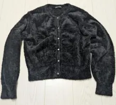 N*様専用 GU シャイニークルーネックカーディガン Ｌ ブラック