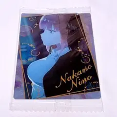 【中野二乃】五等分の花嫁 ウエハース ビジュアルカード No.17