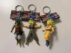 【美品・タグ付】ドラゴンボール ハイクオリティキーホルダー ブロリー 3体セット