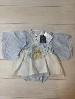 新品未使用、タグ付き　バースデイ　Cottoli　ベビー袴　女の子