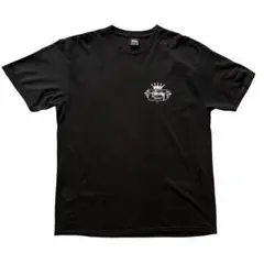 STUSSY クラウンプリントTシャツ　H026