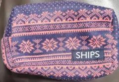 SHIPS ノルディック柄 ポーチのサムネイル