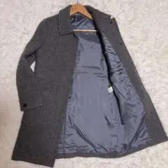 ウール ステンカラーコート