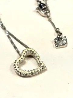 スワロフスキー★ハートネックレス