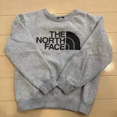 【中古品】THE NORTH FACE グレー トレーナー 130