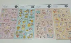 かわいい女の子 シール セット