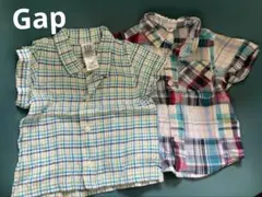 baby GAP チェック柄シャツ 2枚セット