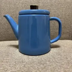 野田琺瑯　ポットやかん　ブルー