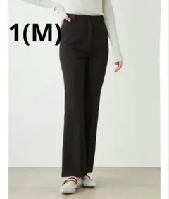 SNIDEL 美脚ストレッチパンツSWFP249002 ブラック 1(M)のサムネイル