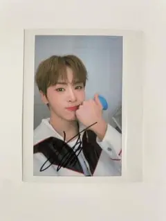 【匿名配送】BAE173 ユジュン　直筆サイン入りチェキ