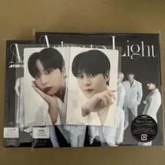 ATINY盤 初回盤 ATEEZ ashes to light　トレカ　ジョンホ