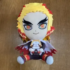 鬼滅の刃×ラスカル　BIGぬいぐるみ　煉獄杏寿郎