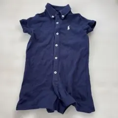 Ralph Lauren ネイビー ポロロンパース 9M