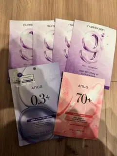 ナンバーズイン パック＋アヌア レチノール＆ピーチマスク セット｜韓国スキンケア