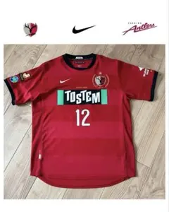 鹿島アントラーズ　2010 ￼ユニフォーム　XL 赤 10 Motoyama 鹿島アントラーズ 2010 ￼ユニフォーム XL 赤 10 Motoyama