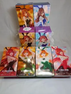 五等分の花嫁TrioTryiT Figure二乃三玖四葉五月バニー&カラーバニー