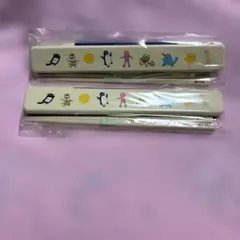 Suicaペンギン他キャラ　セブン銀行　キャンペーン　お箸　2点セット