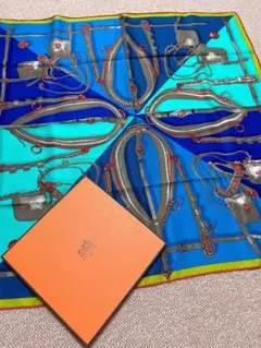 HERMES エルメス JARDIN a SINTRAカレ90 ブルー - メルカリ