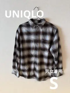 UNIQLO フランネルチェックシャツ　S