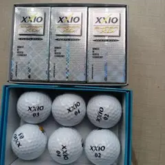 ゴルフボールセット Titleist Callaway XXIO ゴルフボール 3個セット タイトリスト & ゼクシオ Titleist XXIO